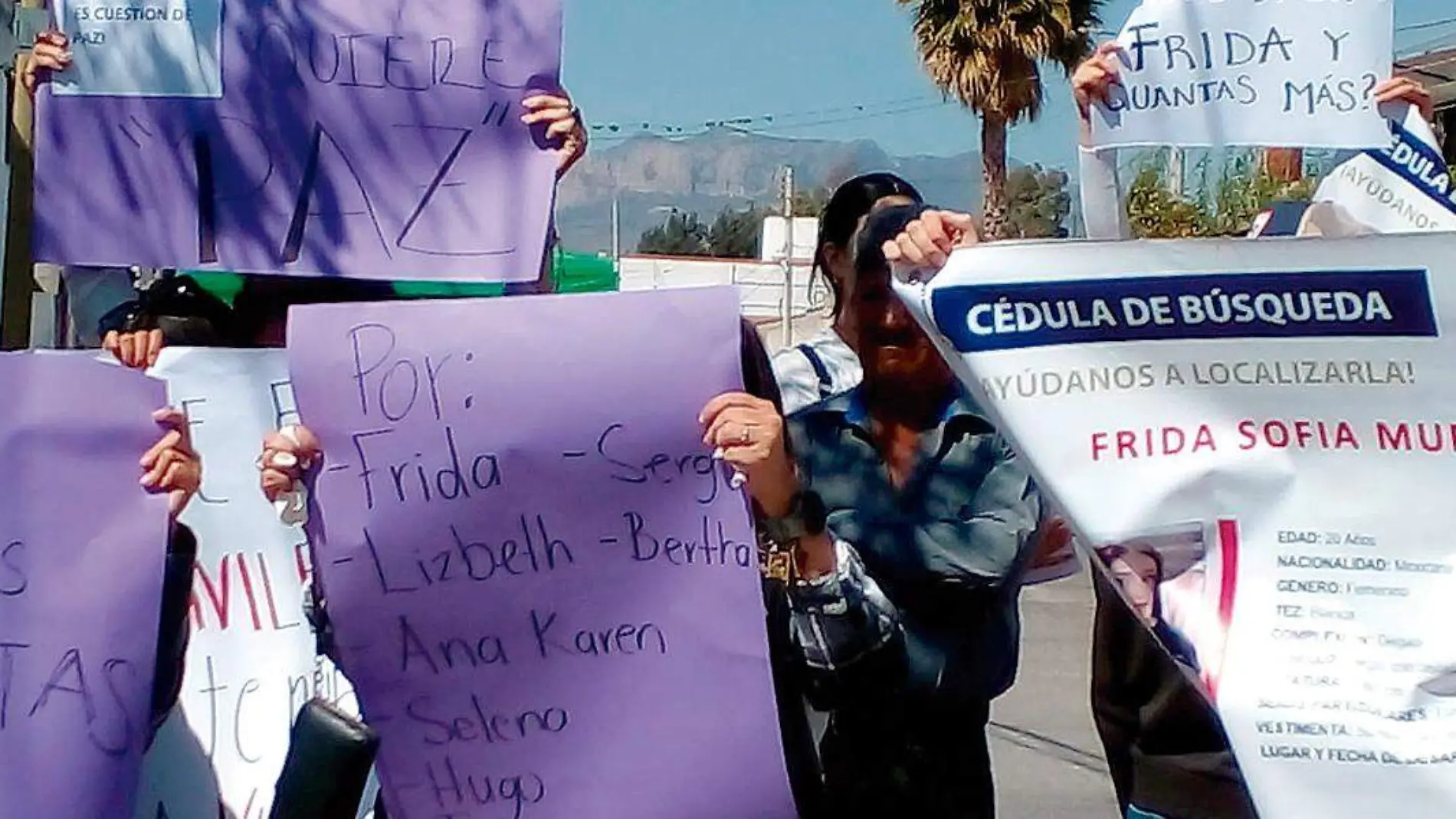 Marcha por los desaparecidos Jerez, Zacatecas